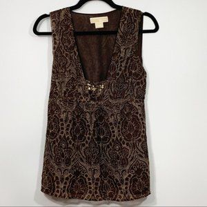 Michael Michael Kors | Silk Sleeveless Blouse